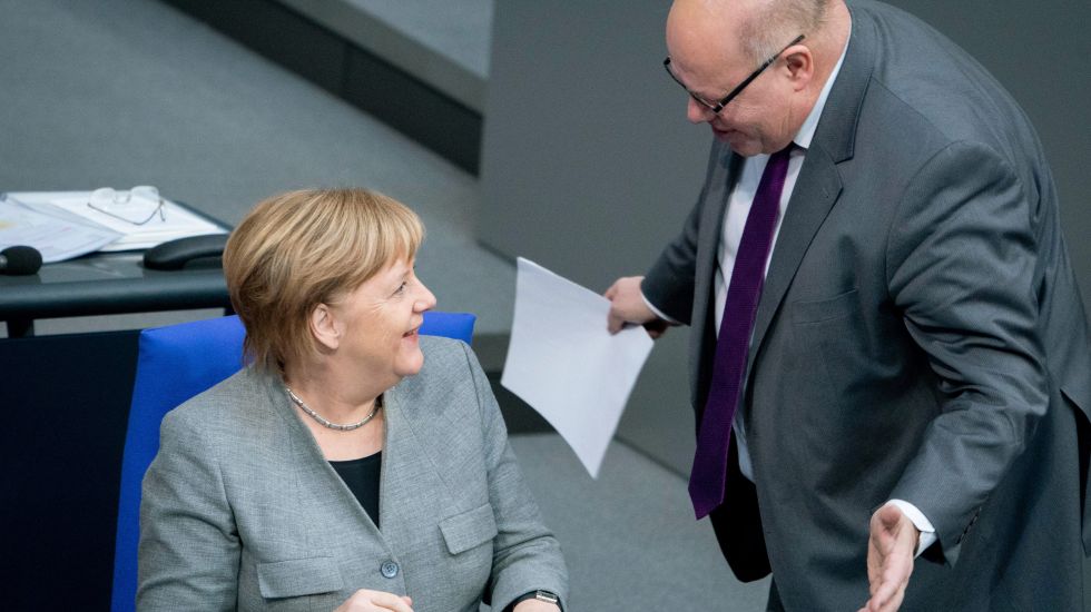 Angela Merkel und Peter Altmaier