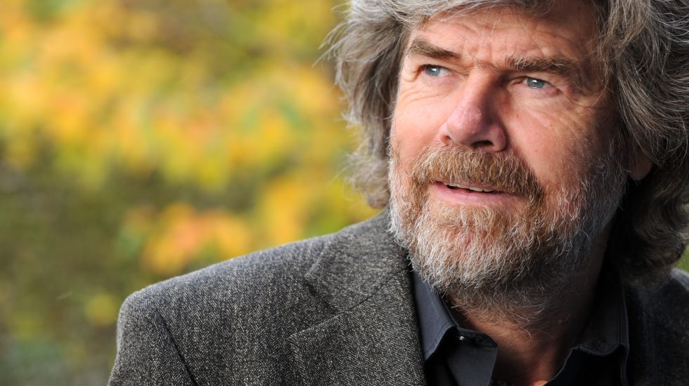 Die Südtiroler Bergsteigerlegende Reinhold Messner 