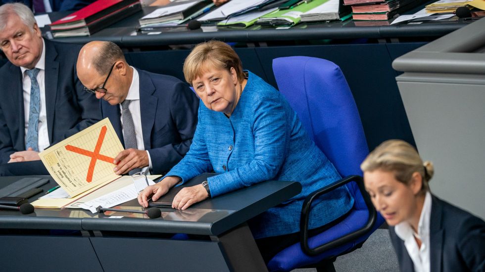 Angela Merkel, Alice Weidel