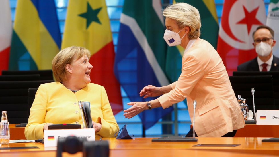 Bundeskanzlerin Merkel und EU-Kommissionspräsidentin von der Leyen