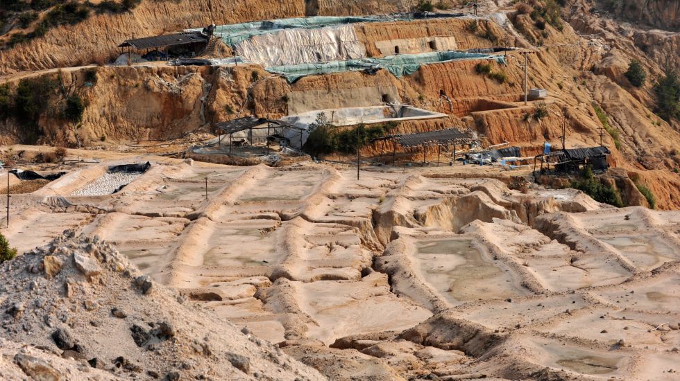 Tagebau in China