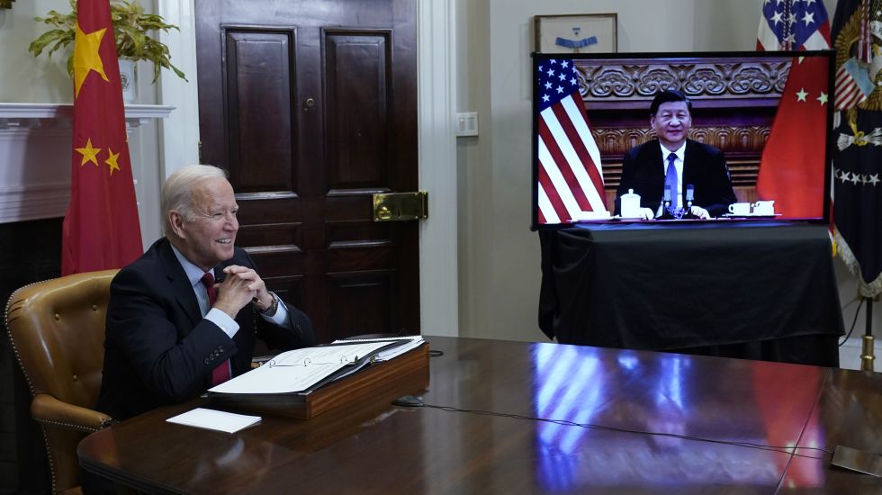 Joe Biden und Xi Jinping