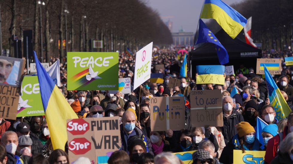 Ukraine-Demo Berlin