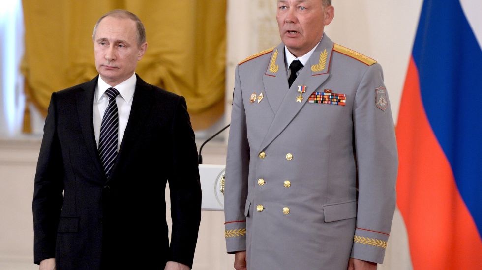 Wladimir Putin und Alexander Dwornikow