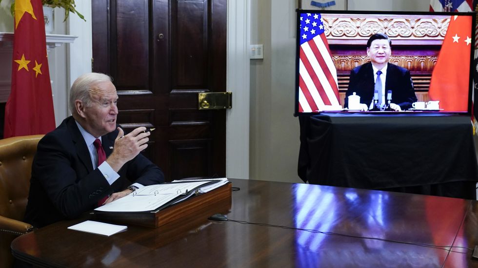 Joe Biden und Xi Jinping