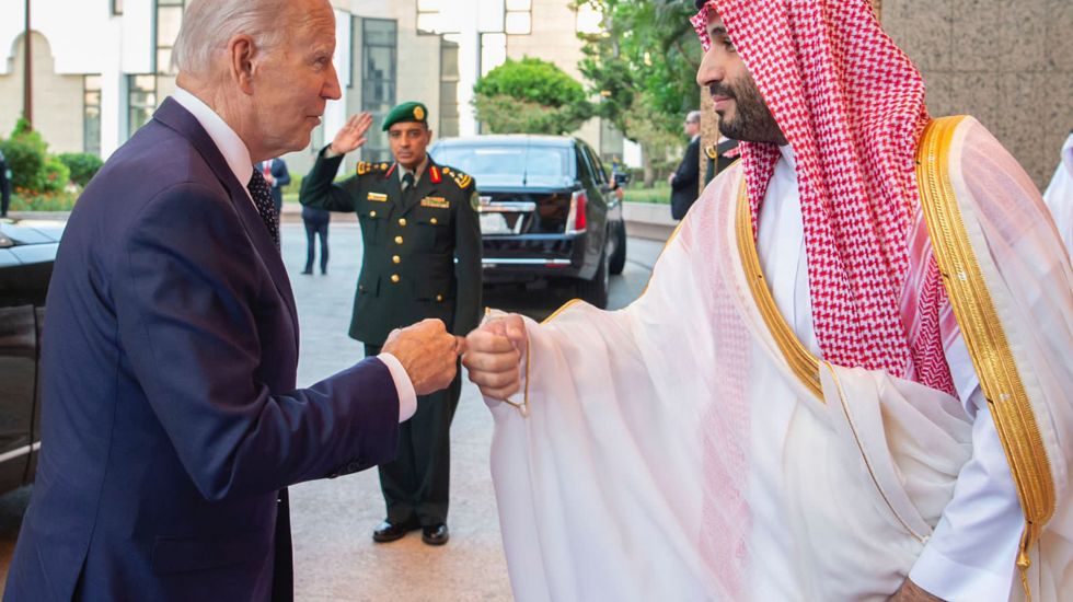 Joe Biden und Mohammad bin Salman