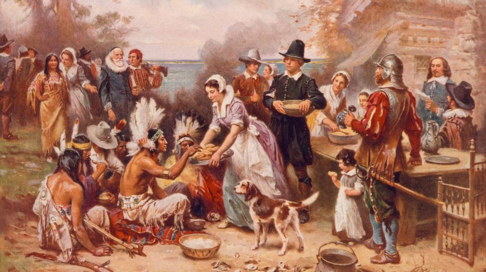 Thanksgiving-Gemälde von 1912