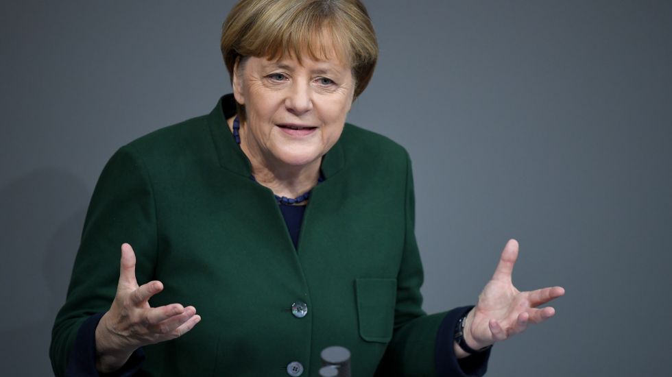 Bundeskanzlerin Angela Merkel (CDU) spricht am 23.11.2016 im Bundestag in Berlin