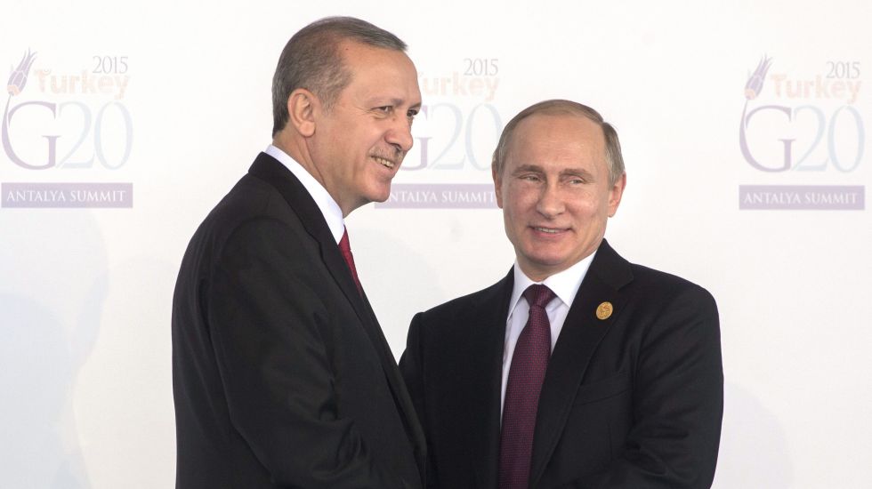 Erdogan und Putin beim G20-Gipfel im November 2015